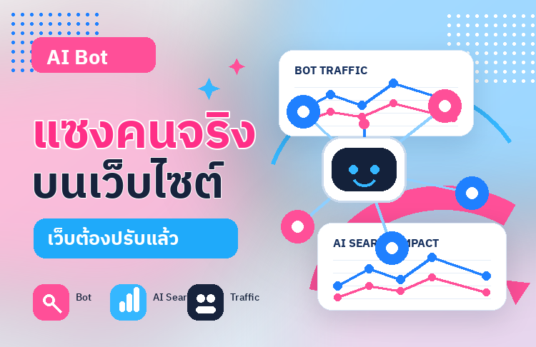 AI Bot และ AI Crawler กำลังเปลี่ยนทราฟฟิกเว็บไซต์ในปี 2026